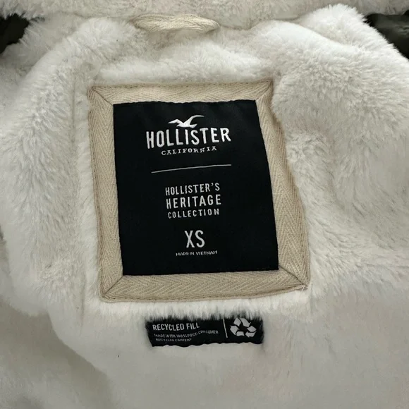 Hollister Olive Military Jacket - Picture 10 of 10